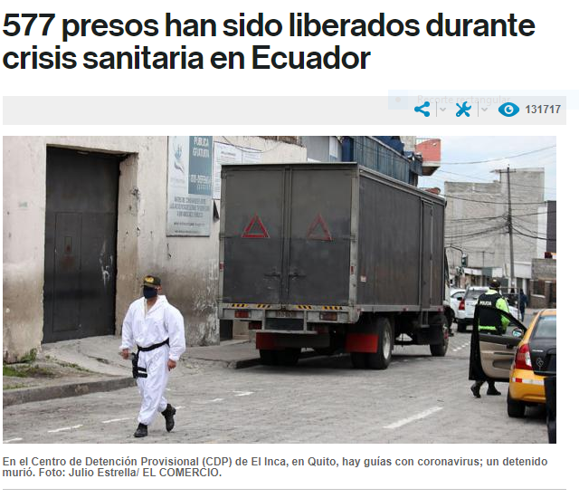 prensa 27 presos