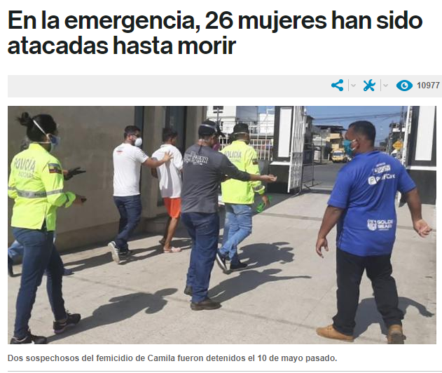 prensa 30 mujeres atacadas