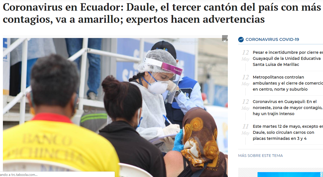 prensa 9 Daule