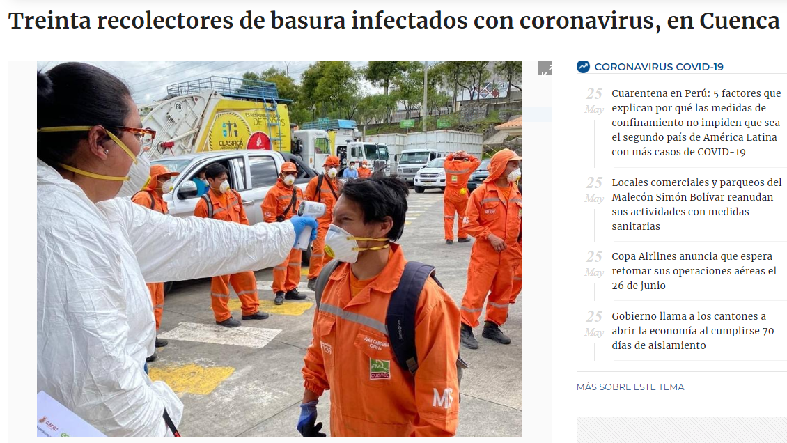 prensa 9 recolectores